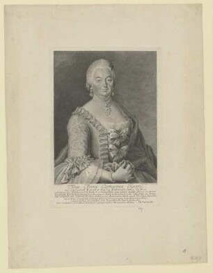 Bildnis der Anna Catharina Kratze