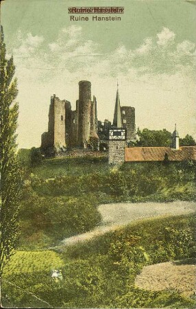 Ruine Hanstein