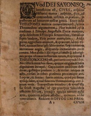 Conradi Samuelis Schurtzfleisch Dissertatio Auspicalis