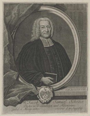 Bildnis des M. Jacob Samuel Schröer