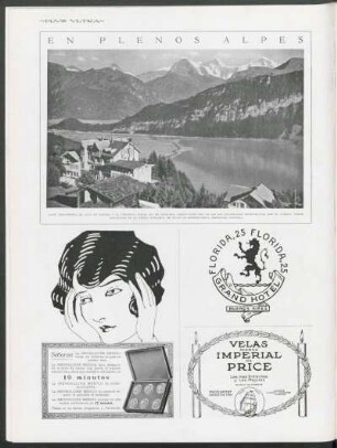 En plenos Alpes