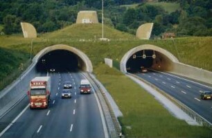 Engelberg-Basistunnel bei Leonberg