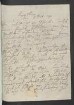 Brief von Johann Jacob Kohlhaas