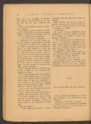 XVI - La confesión de un amante