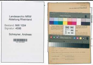 Entnazifizierung Andreas Schreyner , geb. 29.01.1893 (Kraftfahrer)