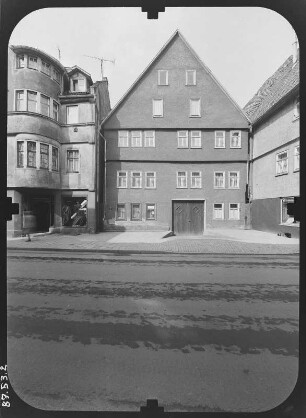 Schmalkalden, Auer Gasse. Wohnhaus. Straßenfront