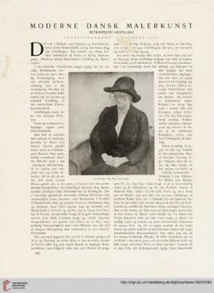 2: Moderne dansk Malerkunst : retrospektiv Udstilling : Charlottenborg - Oktober 1925