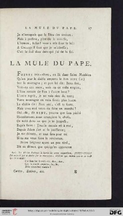 La mule du Pape