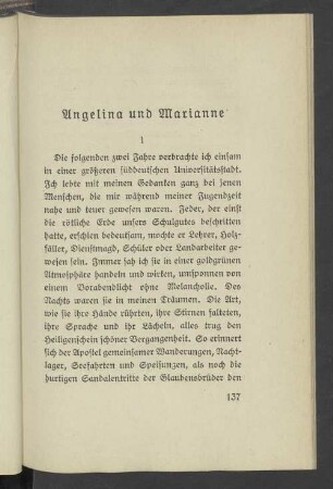 Angelina und Marianne