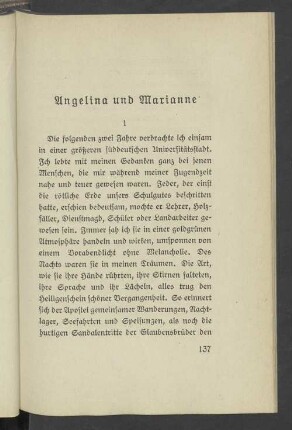 Angelina und Marianne