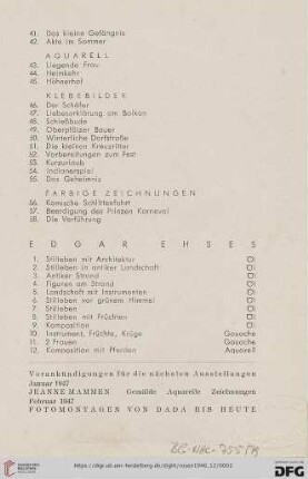 Klebebilder (Nr. 46-55)
