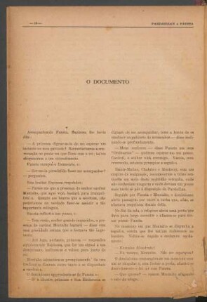 O documento