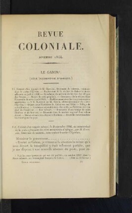 Le gabon.