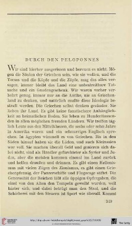 Durch den Peloponnes
