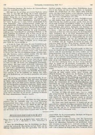 339-342 [Rezension] Pope, Marvin H., El in the Ugaritic texts
