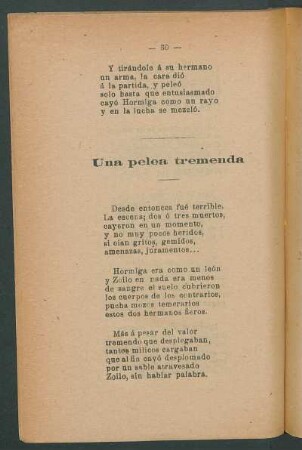 Una pelea tremenda