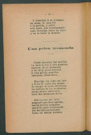 Una pelea tremenda