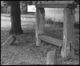 Ruhebank in Sessenheim - Bancs-reposoirs
