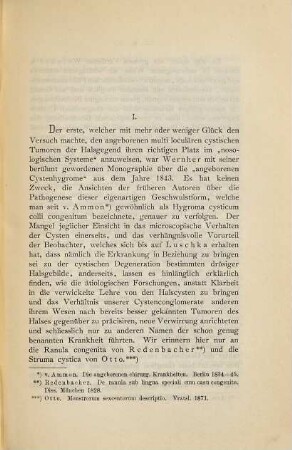 Ueber Lymphangiectasie colli congenita : Inaug. Diss.