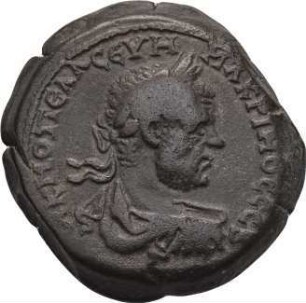 Macrinus (217-218 n. Chr.): Alexandria / Ägypten, 217/218 n. Chr. – Hemidrachme