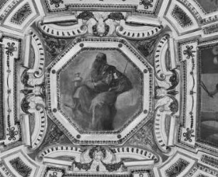 Cappella Inghirami — Gewölbe — Szenen aus dem Leben des heiligen Paulus und dessen Tugenden — Heiliger Paulus