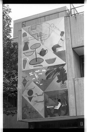 Kleinbildnegativ: Friedrichstr. 1, 1987