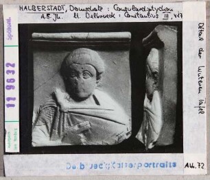 Halberstadt: Domschatz, Konsulardiptychon, Constantius III. (?)