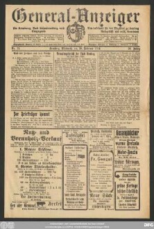 General-Anzeiger für Kemberg, Bad Schmiedeberg und Umgegend, Nr. 15 Kemberg, Mittwoch, den 20. Februar 1924
