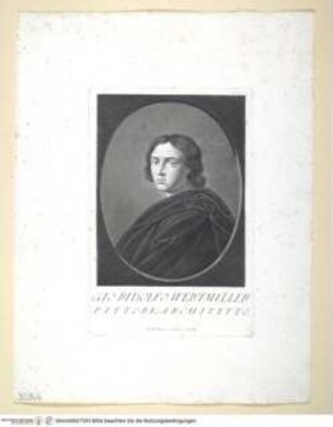 Porträt des Rudolf Werdmüller (Johann Rudolph Werdmuller/Werdmüller) - Porträt Gio. Ridolfo Wertmuller