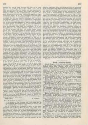 275-276 [Rezension] Kögel, Rudolf, Am Sterbebette und Sarge seiner Majestät des Kaisers Wilhelm