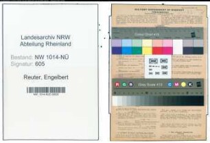 Entnazifizierung Engelbert Reuter , geb. 02.12.1899 (Schichtmeister)