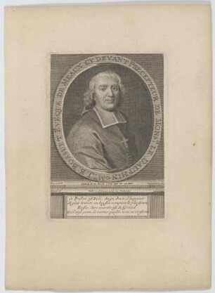 Bildnis des J. B. Bossuet