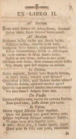 Ex libro II.