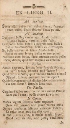 Ex libro II.