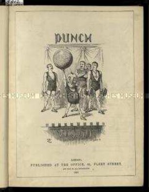 Satirische Zeitschrift. Punch oder The London Charivari. 99. Vol. 1890