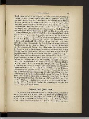 Sommer und Herbst 1917