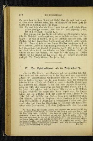 ¬Der¬ Spiritualismus und die Wissenschaft