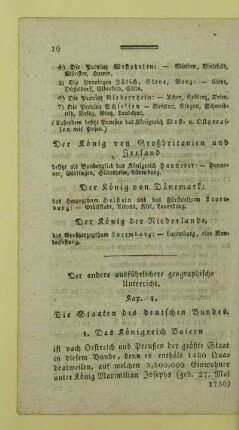 1. Das Koenigreich Baiern