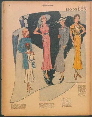Modelos para viaje [Dibujos] : Para la mujer