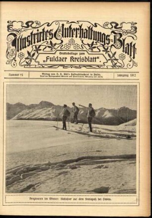 Ausgabe vom Sonntag, den 22. Dezember 1912.
