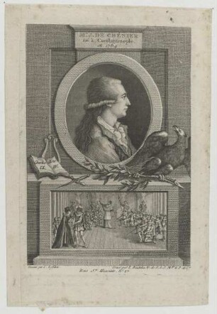 Bildnis Marie Joseph de Chénier