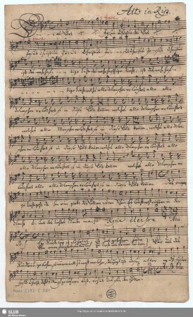 Alto in Rip[ieno]. [transp.]