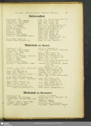 Wadewitz mit Bornitz