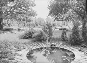 Garten am Waldrand : Dresden, Großer Garten, Reichsgartenschau 1936, Garten am Waldrand