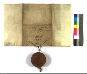 Johann Eustachius, Deutschmeister, bewilligt dem Landkomtur Johann Fuchs die Einkünfte des Hauses Wetzlar auf Lebenszeit.