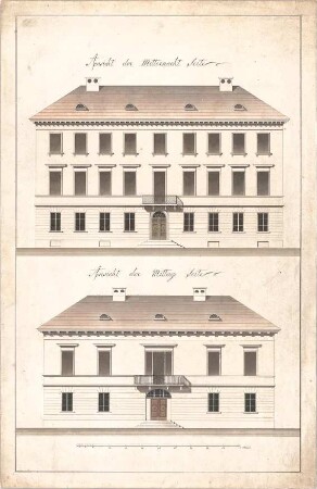 Voit, Johann Michael; Stadthaus - Ansichten