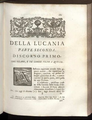 Discorso Primo. [-] Discorso V.