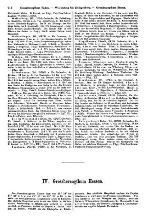 IV. Grossherzogthum Hessen