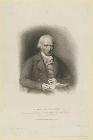 Bildnis des Warren Hastings