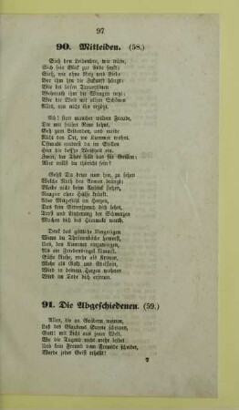 91. Die Abgeschiedenen